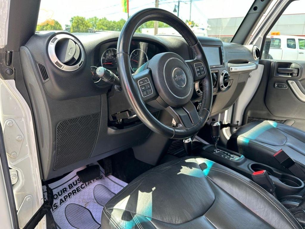 used 2016 Jeep Wrangler Unlimited car, priced at $21,995