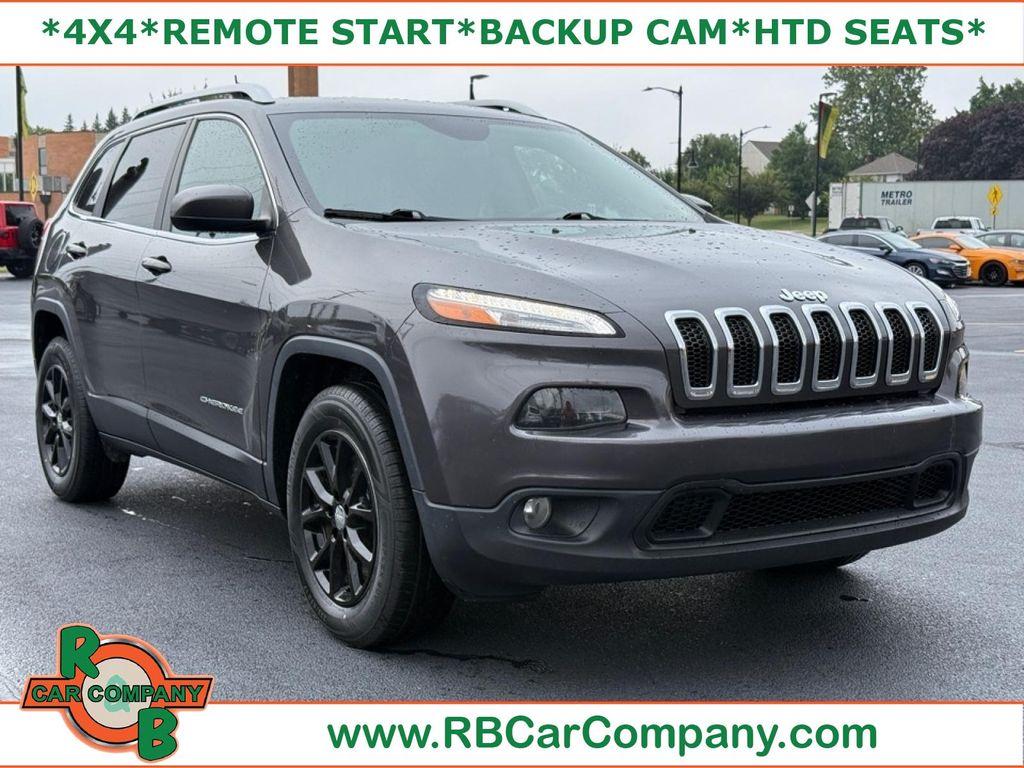 used 2017 Jeep Cherokee car, priced at $13,300
