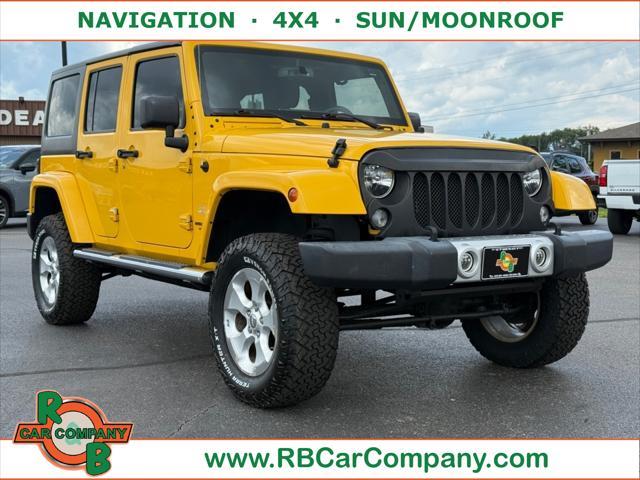 used 2015 Jeep Wrangler Unlimited car, priced at $17,900