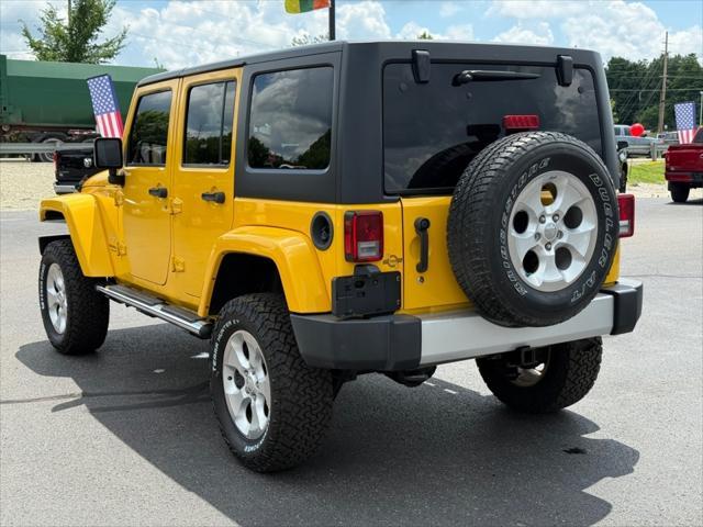 used 2015 Jeep Wrangler Unlimited car, priced at $17,900