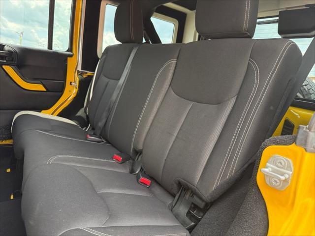 used 2015 Jeep Wrangler Unlimited car, priced at $17,900