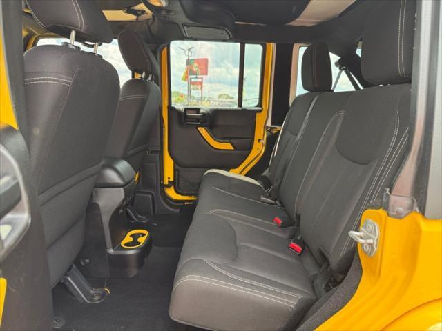 used 2015 Jeep Wrangler Unlimited car, priced at $17,900