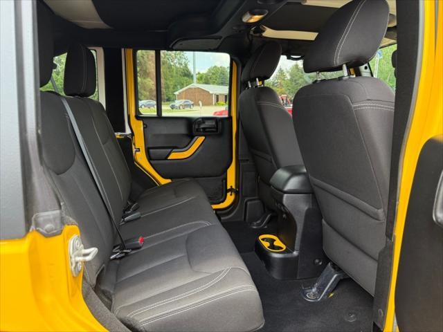 used 2015 Jeep Wrangler Unlimited car, priced at $17,900