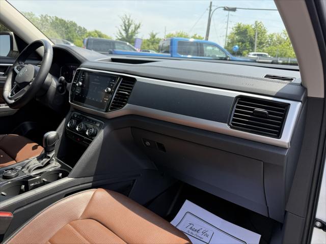 used 2021 Volkswagen Atlas car, priced at $31,455