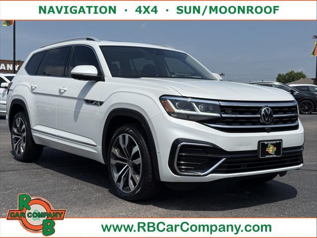 used 2021 Volkswagen Atlas car, priced at $31,455