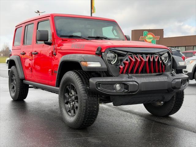 used 2021 Jeep Wrangler car, priced at $28,781