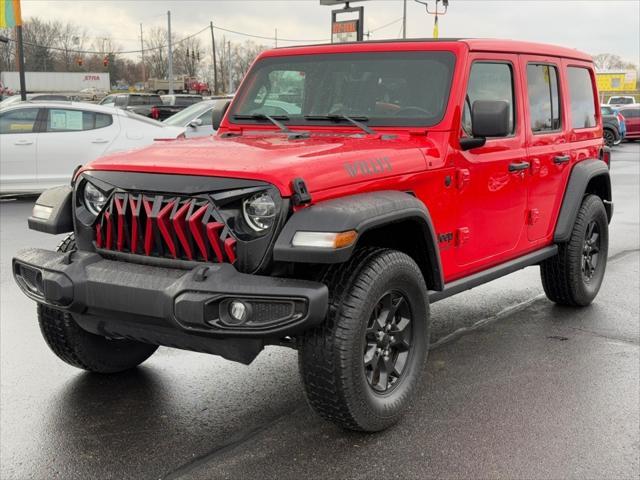 used 2021 Jeep Wrangler car, priced at $28,781