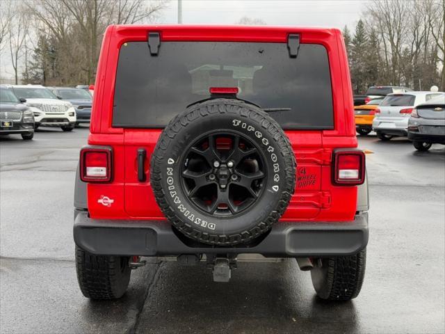 used 2021 Jeep Wrangler car, priced at $28,781