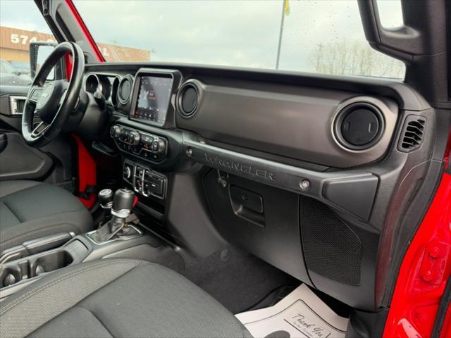 used 2021 Jeep Wrangler car, priced at $28,781