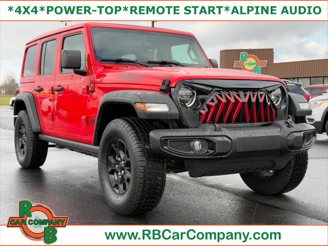 used 2021 Jeep Wrangler car, priced at $28,781