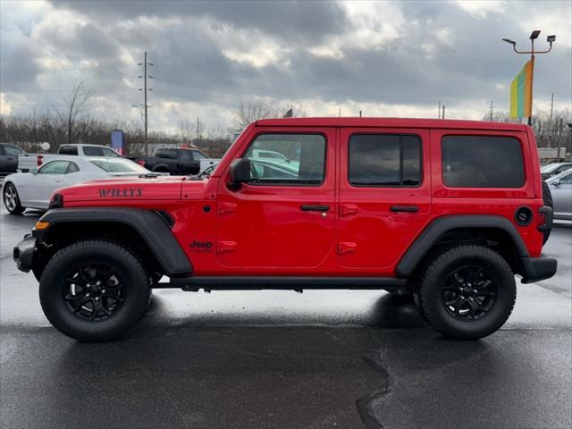 used 2021 Jeep Wrangler car, priced at $28,781