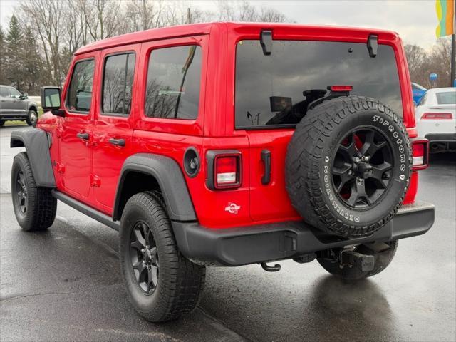 used 2021 Jeep Wrangler car, priced at $28,781