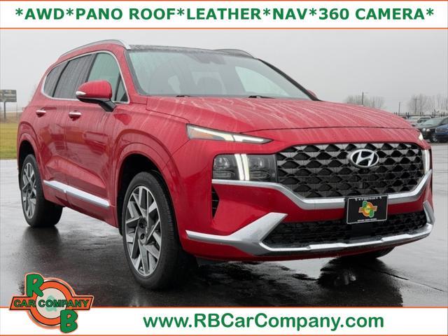 used 2022 Hyundai Santa Fe car, priced at $29,988