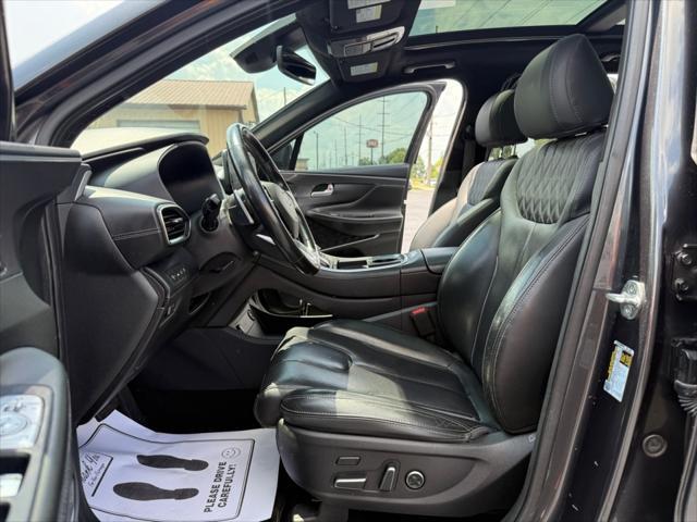 used 2021 Hyundai Santa Fe car, priced at $25,821