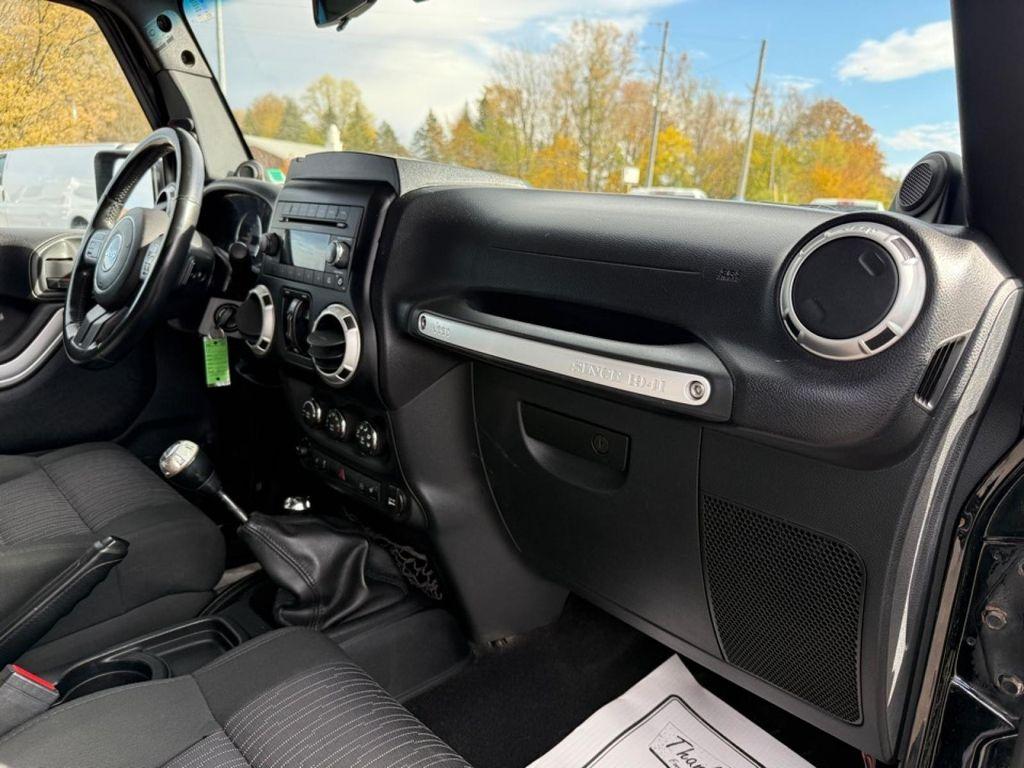 used 2011 Jeep Wrangler Unlimited car, priced at $14,880