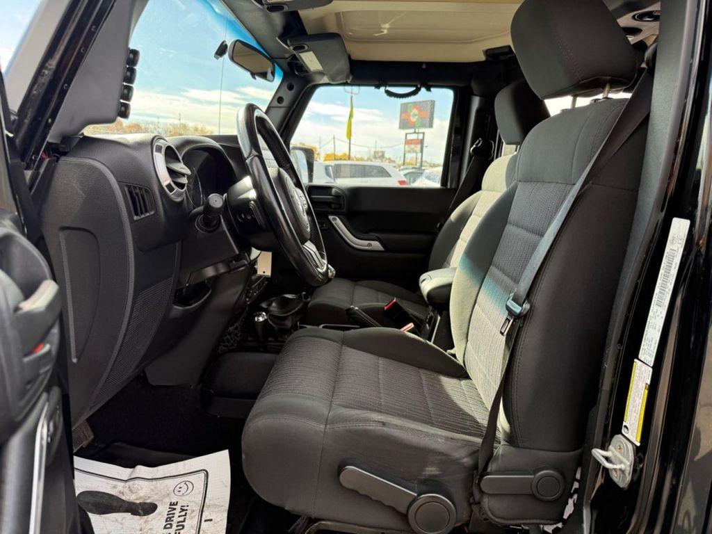 used 2011 Jeep Wrangler Unlimited car, priced at $14,880