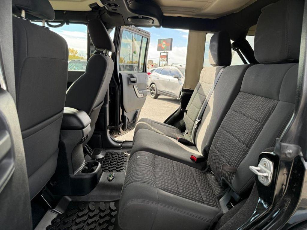 used 2011 Jeep Wrangler Unlimited car, priced at $14,880