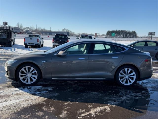 used 2015 Tesla Model S car, priced at $17,995