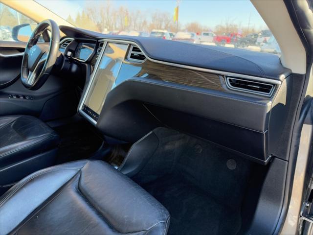 used 2015 Tesla Model S car, priced at $17,995