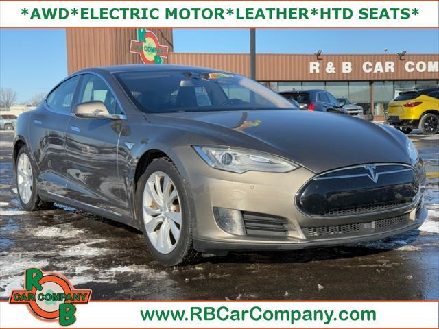 used 2015 Tesla Model S car, priced at $17,995