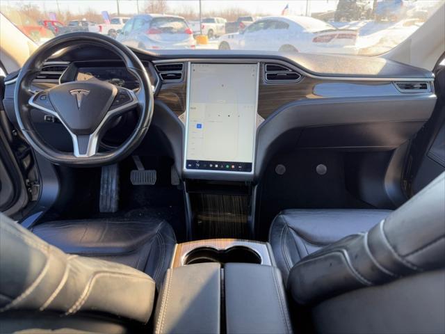 used 2015 Tesla Model S car, priced at $17,995