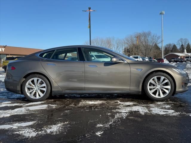 used 2015 Tesla Model S car, priced at $17,995