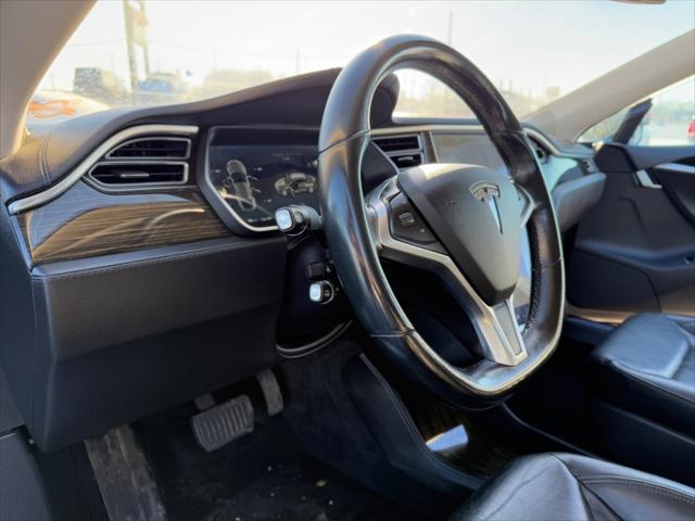 used 2015 Tesla Model S car, priced at $17,995