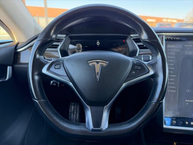 used 2015 Tesla Model S car, priced at $17,995