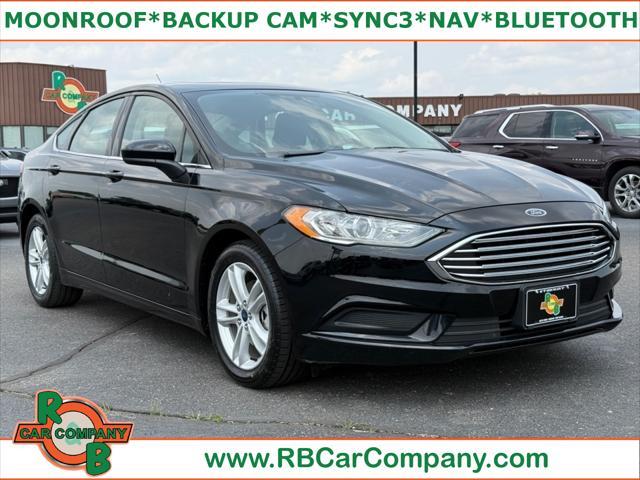 used 2018 Ford Fusion car, priced at $16,995