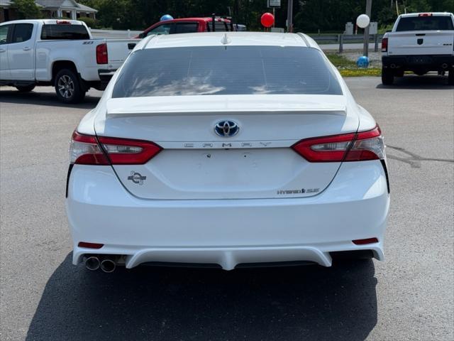 used 2018 Toyota Camry Hybrid car, priced at $18,355