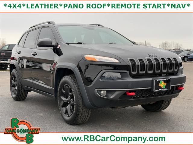 used 2018 Jeep Cherokee car, priced at $19,880