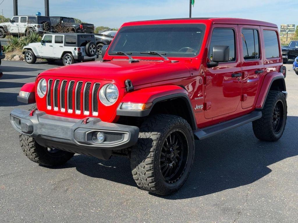 used 2020 Jeep Wrangler Unlimited car, priced at $33,880