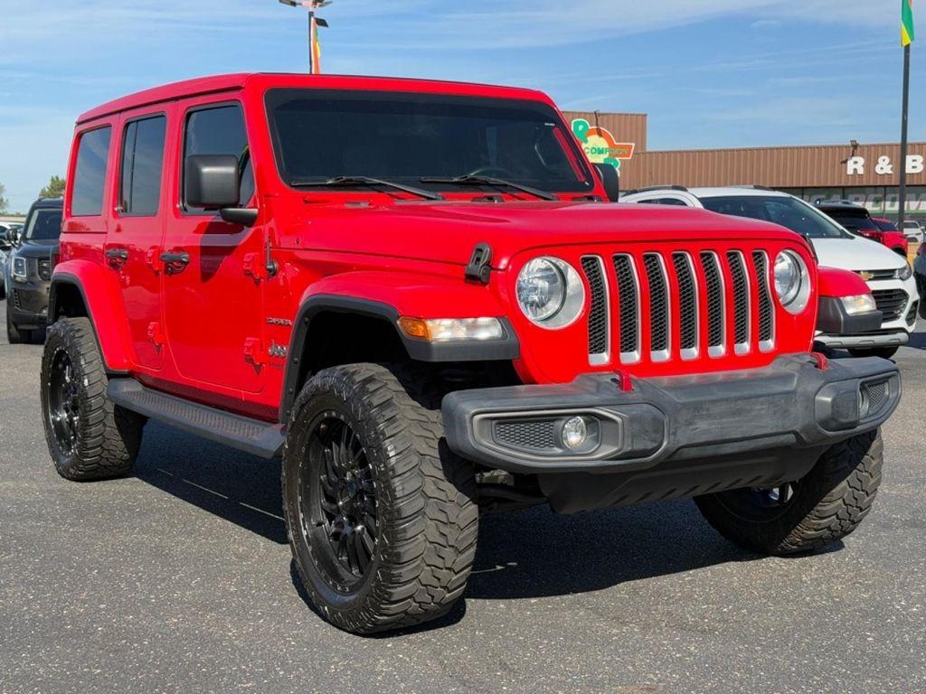 used 2020 Jeep Wrangler Unlimited car, priced at $33,880