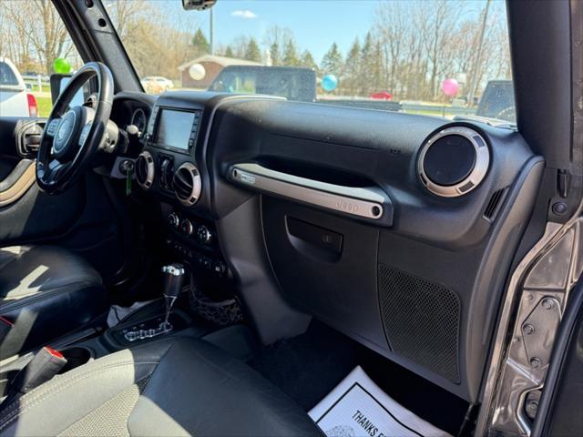 used 2017 Jeep Wrangler Unlimited car, priced at $20,980