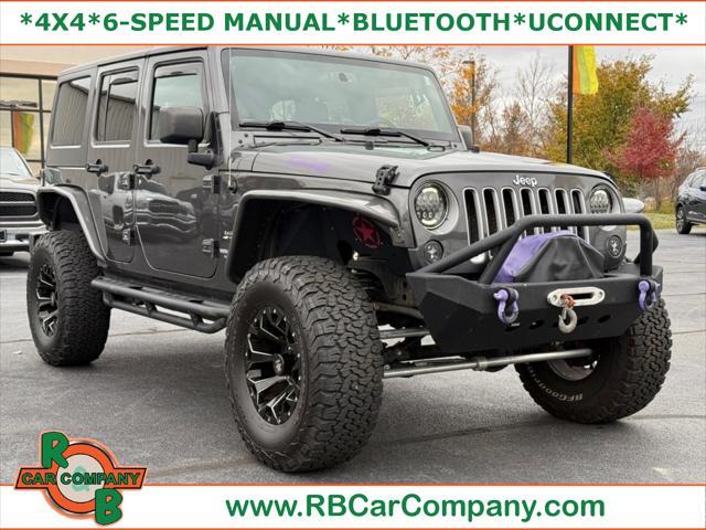 used 2017 Jeep Wrangler Unlimited car, priced at $20,995