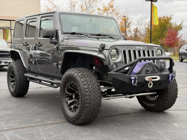 used 2017 Jeep Wrangler Unlimited car, priced at $20,995