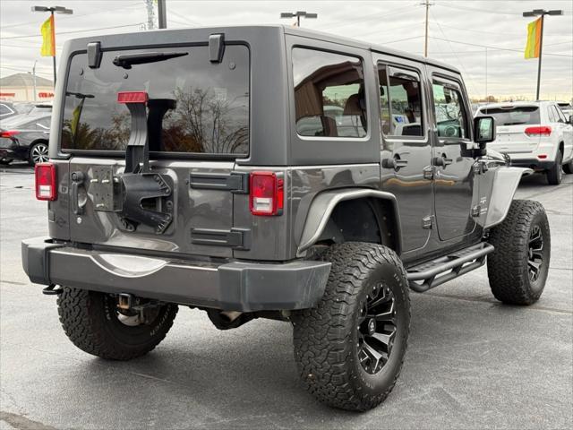 used 2017 Jeep Wrangler Unlimited car, priced at $20,995