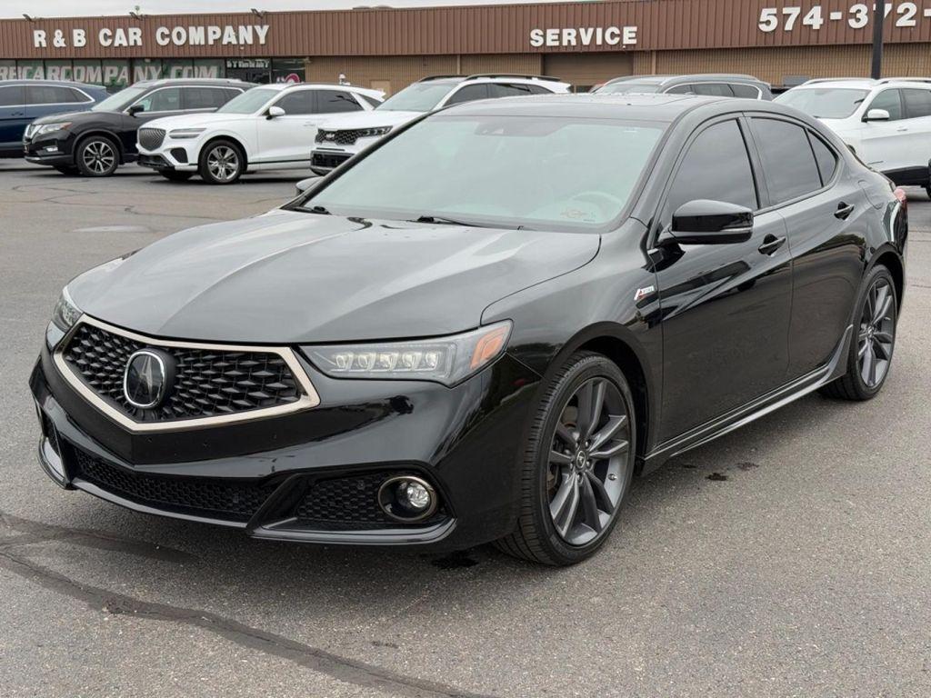 used 2018 Acura TLX car, priced at $22,480
