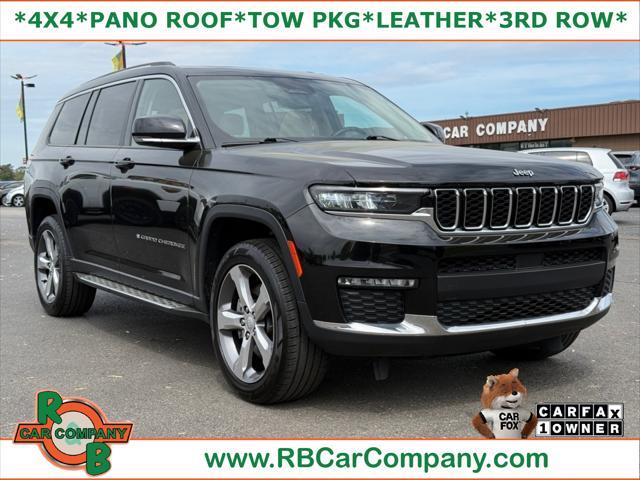 used 2021 Jeep Grand Cherokee L car, priced at $27,995