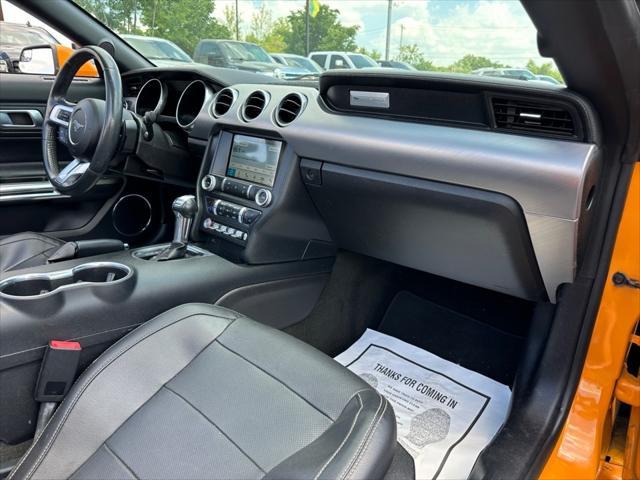 used 2018 Ford Mustang car, priced at $22,995