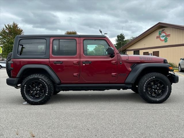 used 2021 Jeep Wrangler car, priced at $33,988