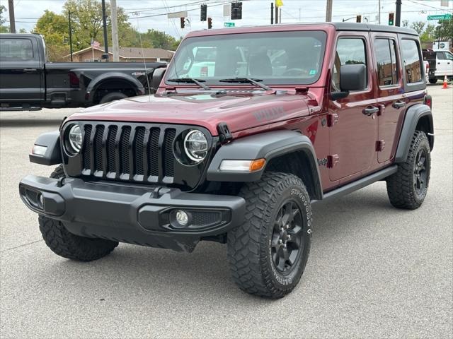 used 2021 Jeep Wrangler car, priced at $33,988