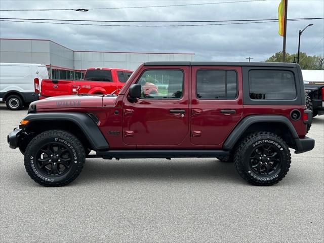 used 2021 Jeep Wrangler car, priced at $33,988