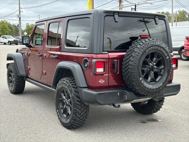 used 2021 Jeep Wrangler car, priced at $33,988