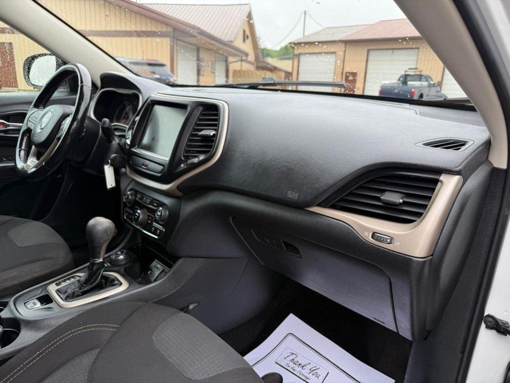 used 2017 Jeep Cherokee car, priced at $15,288