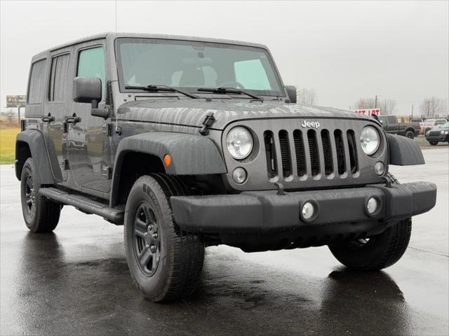 used 2017 Jeep Wrangler Unlimited car, priced at $20,480