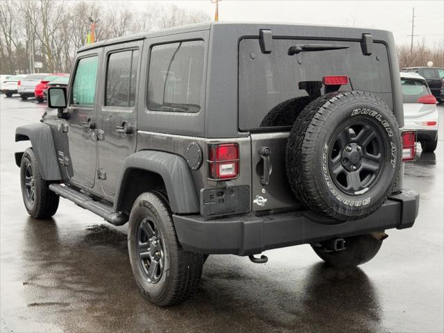 used 2017 Jeep Wrangler Unlimited car, priced at $20,480