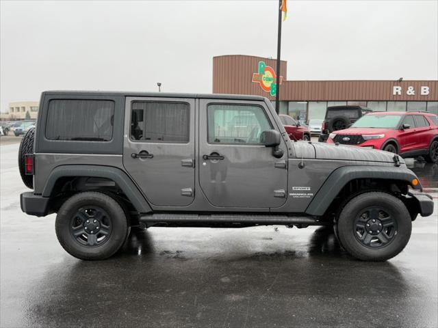 used 2017 Jeep Wrangler Unlimited car, priced at $20,480