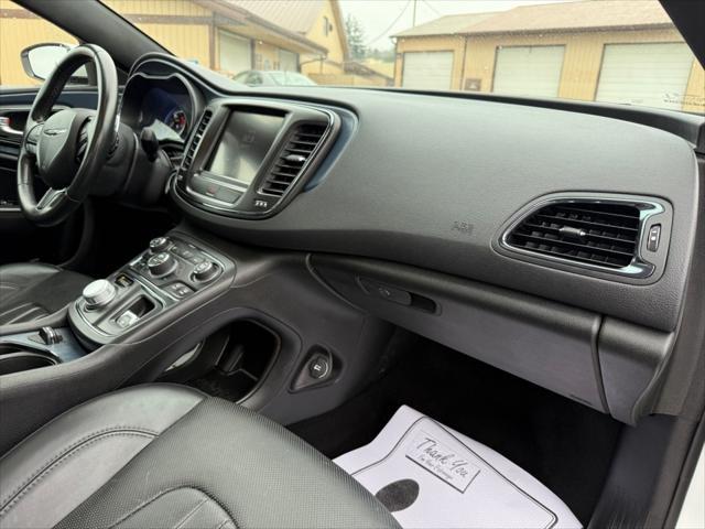 used 2016 Chrysler 200 car, priced at $15,580