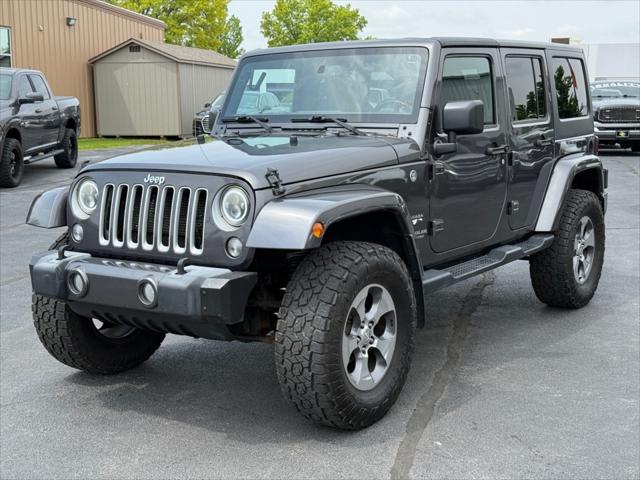 used 2016 Jeep Wrangler Unlimited car, priced at $21,455